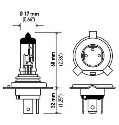 Hella 9003LL view 3