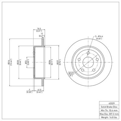 Dynamic Friction Company 60442029 view 6
