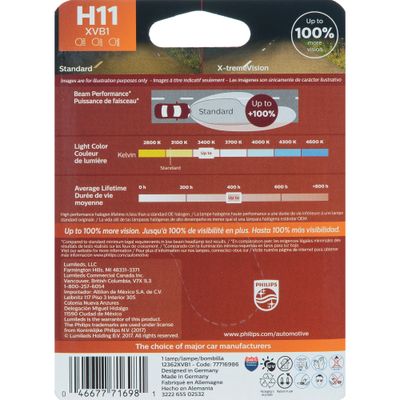 PHILIPS H11XVB1 view 3