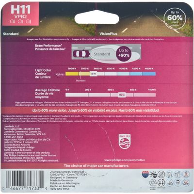 PHILIPS H11VPB2 view 2