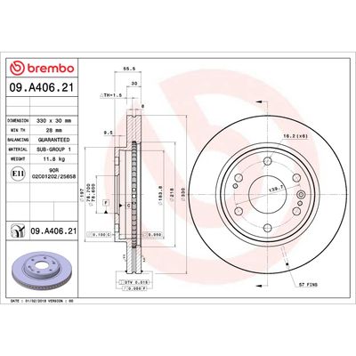 Brembo 09A40621 view 12