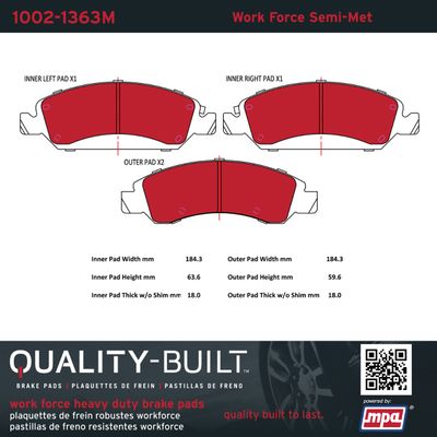 Quality-Built Work Force 10021363M view 7