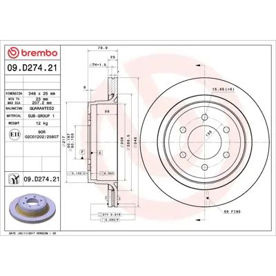 Brembo 09D27421 view 11