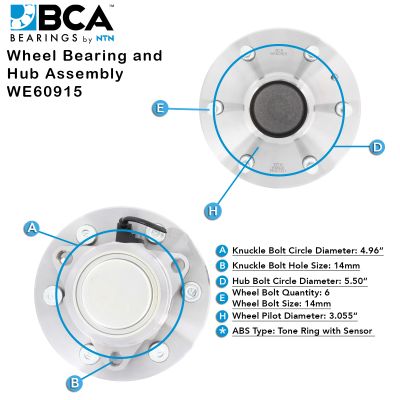 BCA by NTN WE60915 view 6