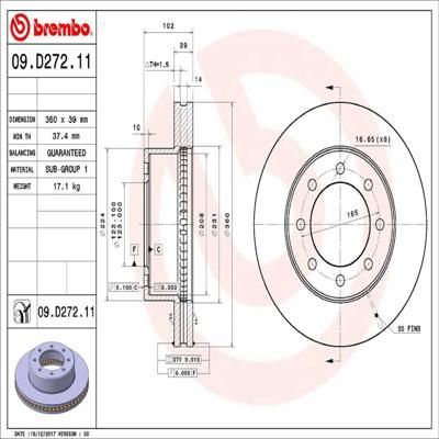Brembo 09D27210 view 2