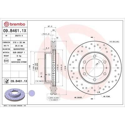 Brembo 09B4611X view 5