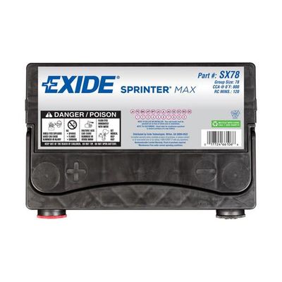 Exide SX78 view 2