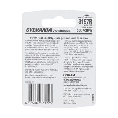 SYLVANIA 3157SLBP2 view 2