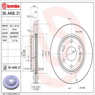 Brembo 09A40621 view 11
