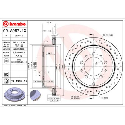 Brembo 09A9671X view 4