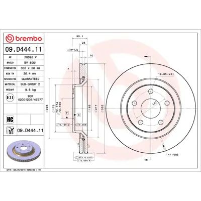 Brembo 09D44411 view 11