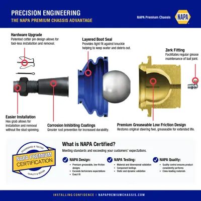 NAPA Chassis Parts 2693525 view 7