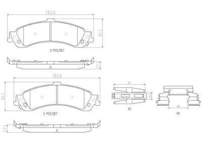 Brembo P10040N view 4