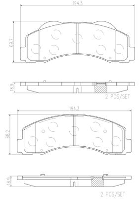 Brembo P24166N view 8