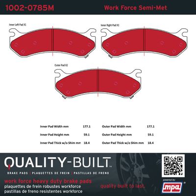 Quality-Built Work Force 10020785M view 7