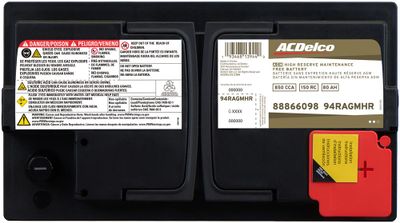 ACDelco Gold 94RAGMHR view 3