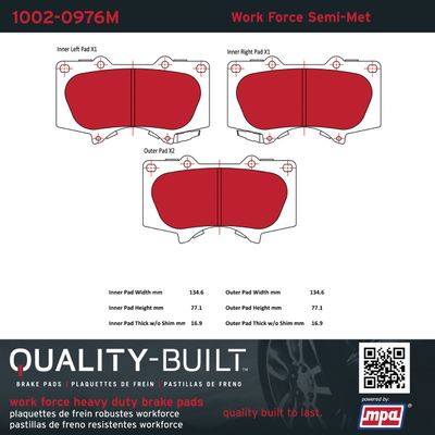 Quality-Built Work Force 10020976M view 7