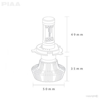 PIAA 1677311 view 2