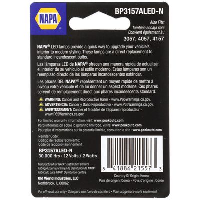 NAPA Lamps BP3157ALEDN view 3