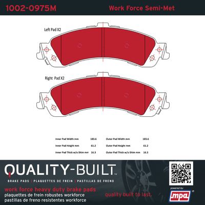 Quality-Built Work Force 10020975M view 7