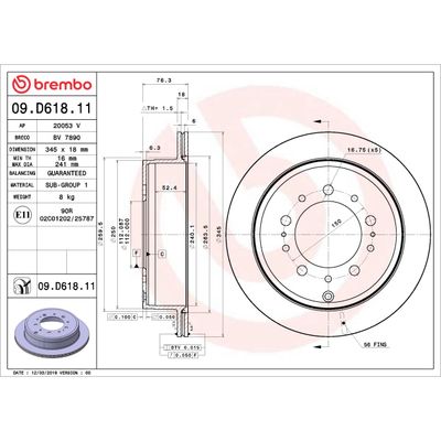 Brembo 09D61811 view 7