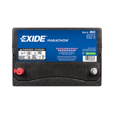 Exide M65 view 2