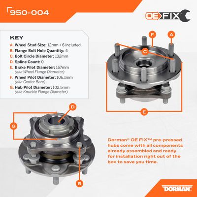 Dorman - OE Solutions 950004 view 6