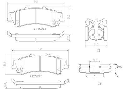 Brembo P10028N view 6