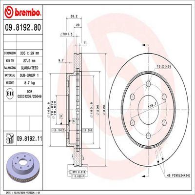 Brembo 09819281 view 7