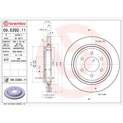 Brembo 09E29211 view 6