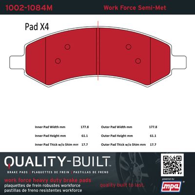 Quality-Built Work Force 10021084M view 7