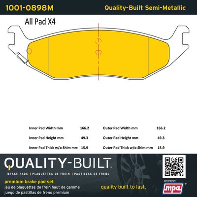 Quality-Built 10010898M view 7