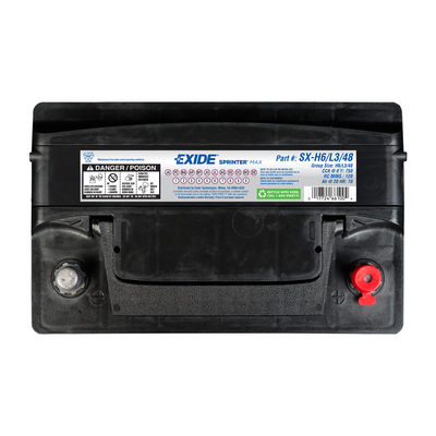 Exide SXH6L348 view 2