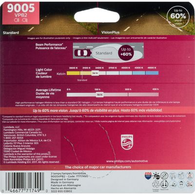 PHILIPS 9005VPB2 view 2