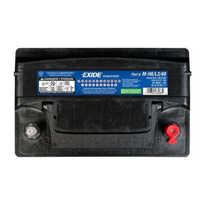 Exide MH6L348 view 2