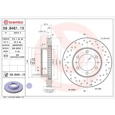 Brembo 09B4611X view 10