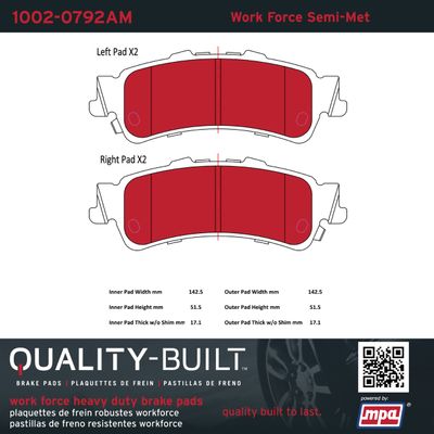 Quality-Built Work Force 10020792AM view 7