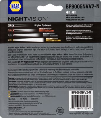 NAPA Lamps BP9005NVV2N view 3
