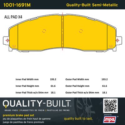 Quality-Built 10011691M view 7