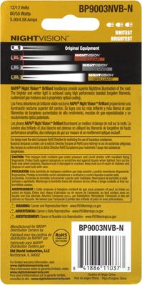 NAPA Lamps BP9003NVBN view 5